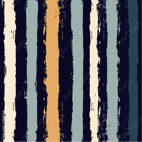 Stripe Seamless pattern. vector striped graphic background. paint ink brush strokes. grunge stripes, paintbrush line print. texture lines backdrop