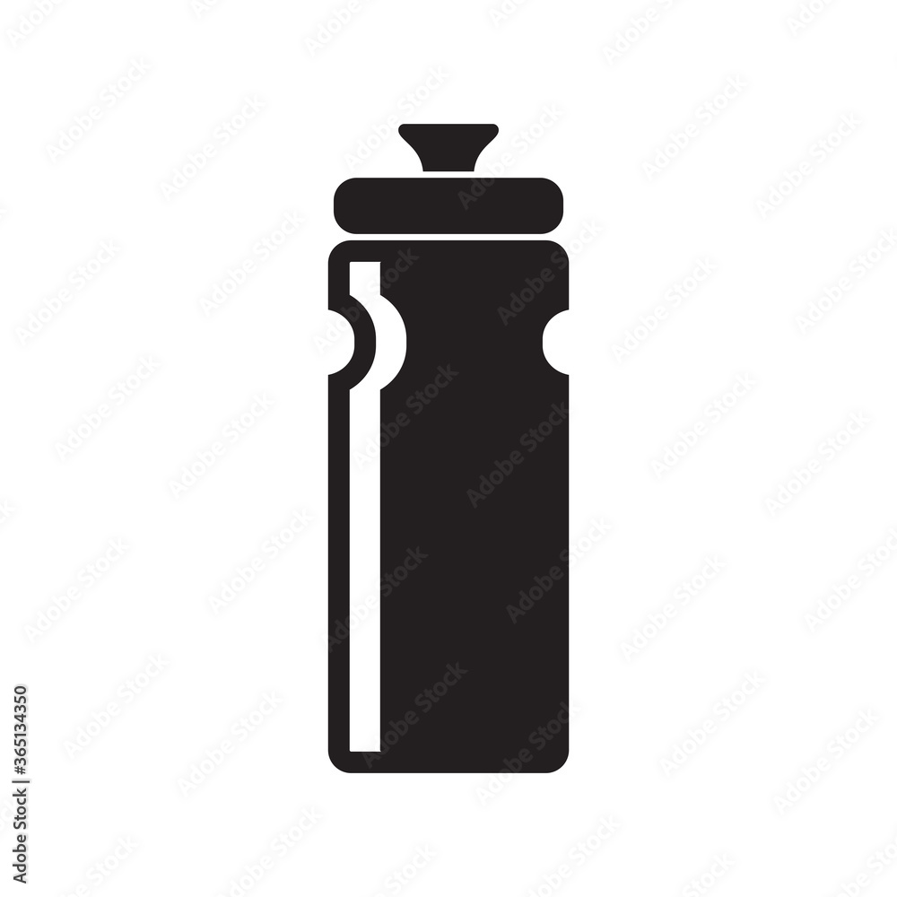Bottle sport icon vector logo design template Bottle sport icon vector logo design template
