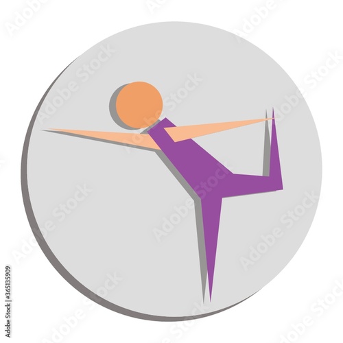 yoga lord of the dance pose