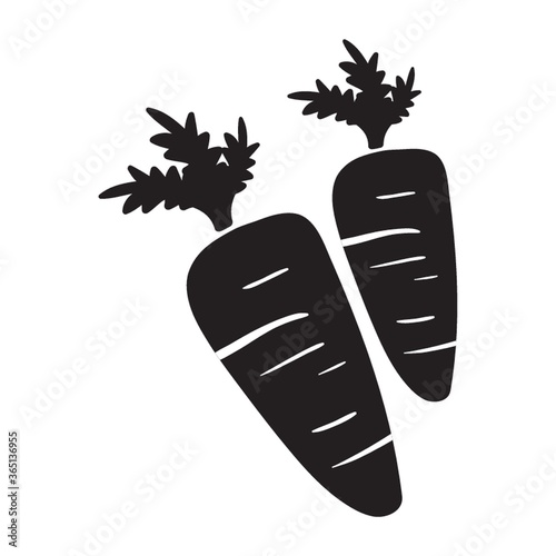 carrot silhouette