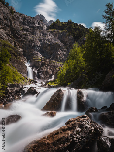 Water in mountain