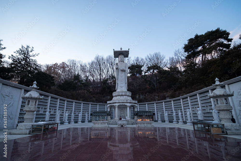 Fototapeta premium Bongeunsa Temple Seoul South Korea