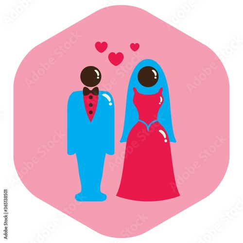 wedding couple