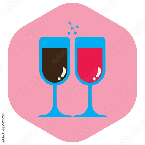wine glasses