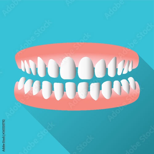 mouth with teeth