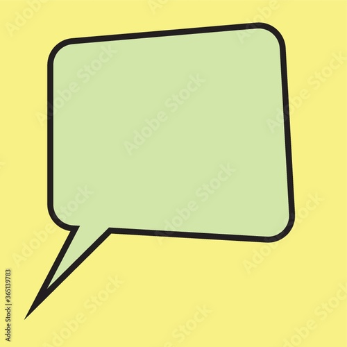 speech bubble