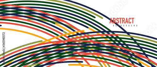 Аbstract moving colorful lines vector backgrounds for cover, placard, poster, banner or flyer