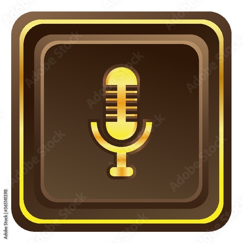 microphone web button