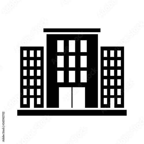 silhouette of building