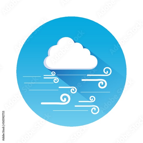 cloud and wind