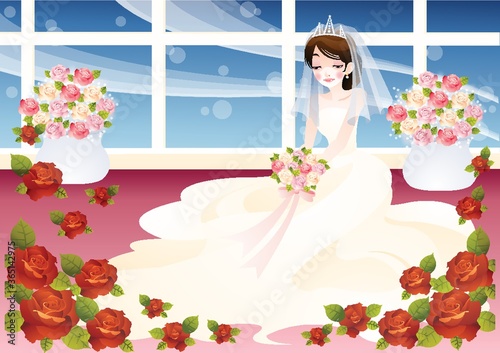 beautiful bride