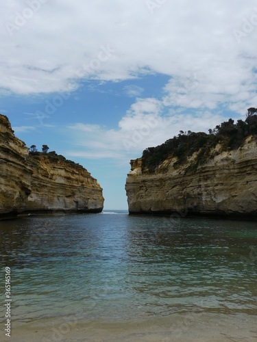 Ocean cliff