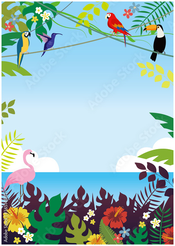 南国イメージ背景