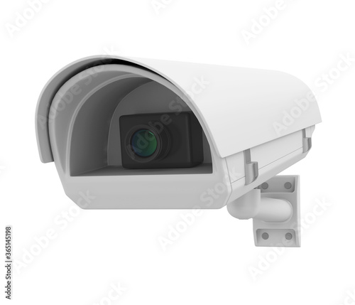 Surveillance CCTV Security Camera Isolated