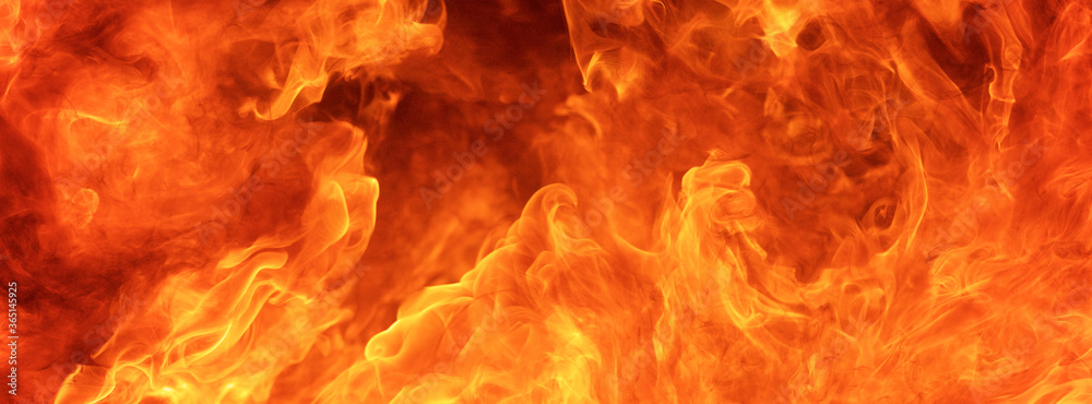 awesome fire flame texture for banner background