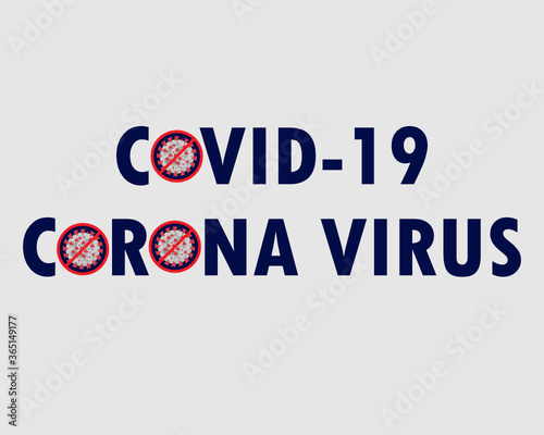 Coronavirus 2019-nCov novel coronavirus concept,  Corona Virus in Wuhan