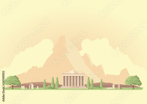 pantheon and stonehenge landscape