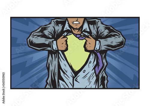 undercover superhero