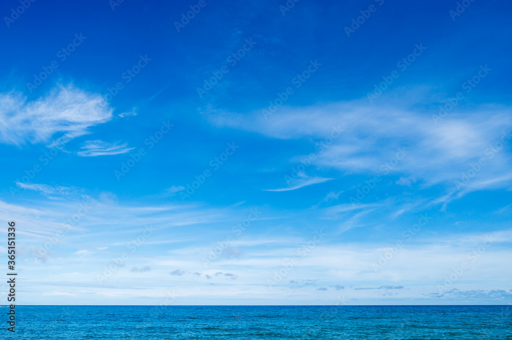 blue sky and sea nature concept background blue sky and sea nature concept background