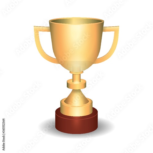 gold trophy cup