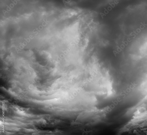 dark stormy clouds