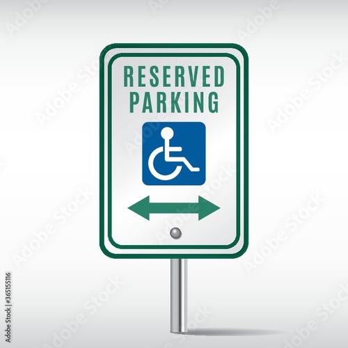 reserved parking