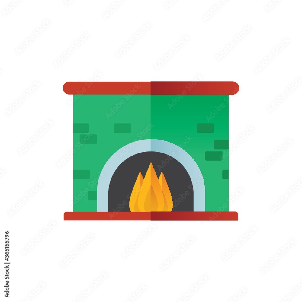 Fototapeta premium fireplace