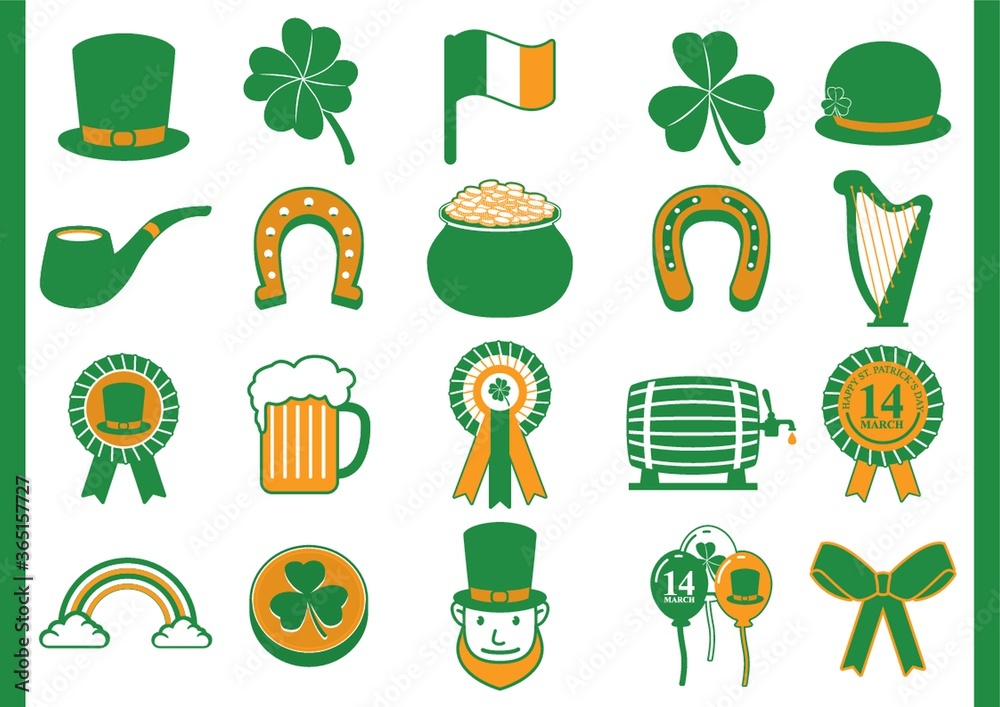 st patricks icons st patricks icons