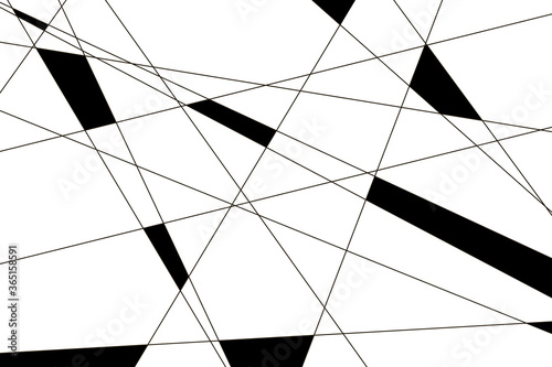 intersection of lines. abstract geometric pattern.