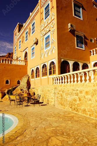 Amazing Riyad in an oasis in Morocco