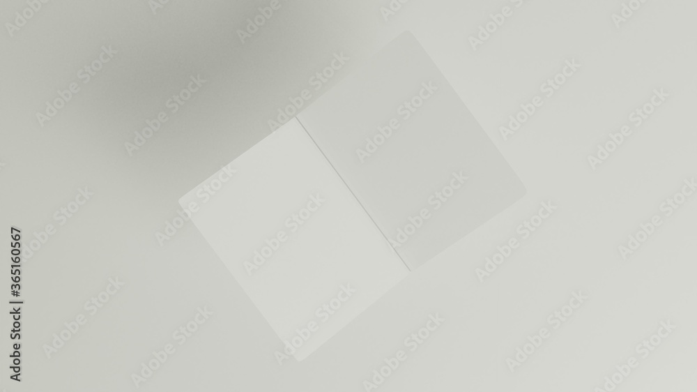 A6 Bi-Fold Brochure Mockup-3D illustration A6 Bi-Fold Brochure Mockup-3D illustration