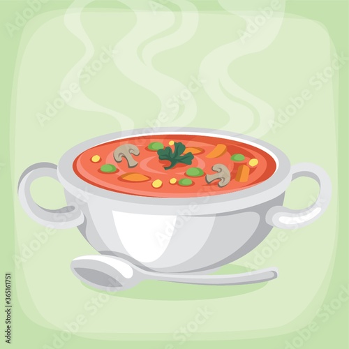 hot soup