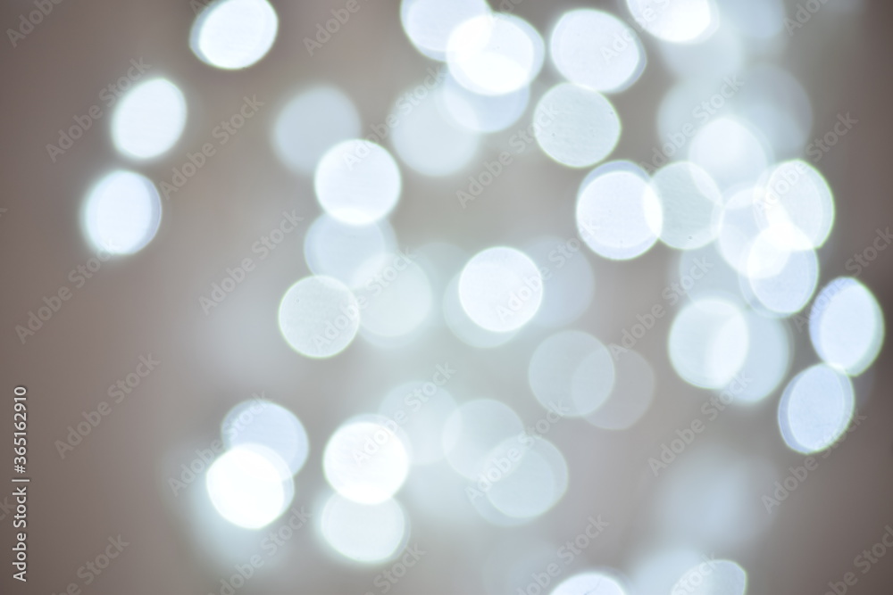 Obraz premium Blurred images from the lamp in the bedroom