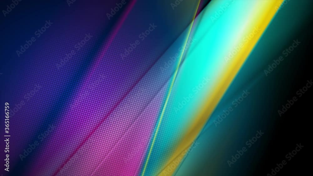 Colorful abstract shiny motion background with smooth blurred stripes ...