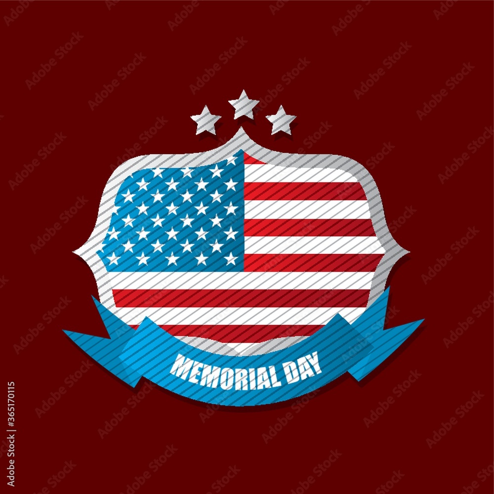 memorial day label