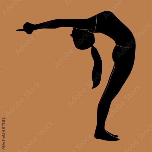 salutation pose