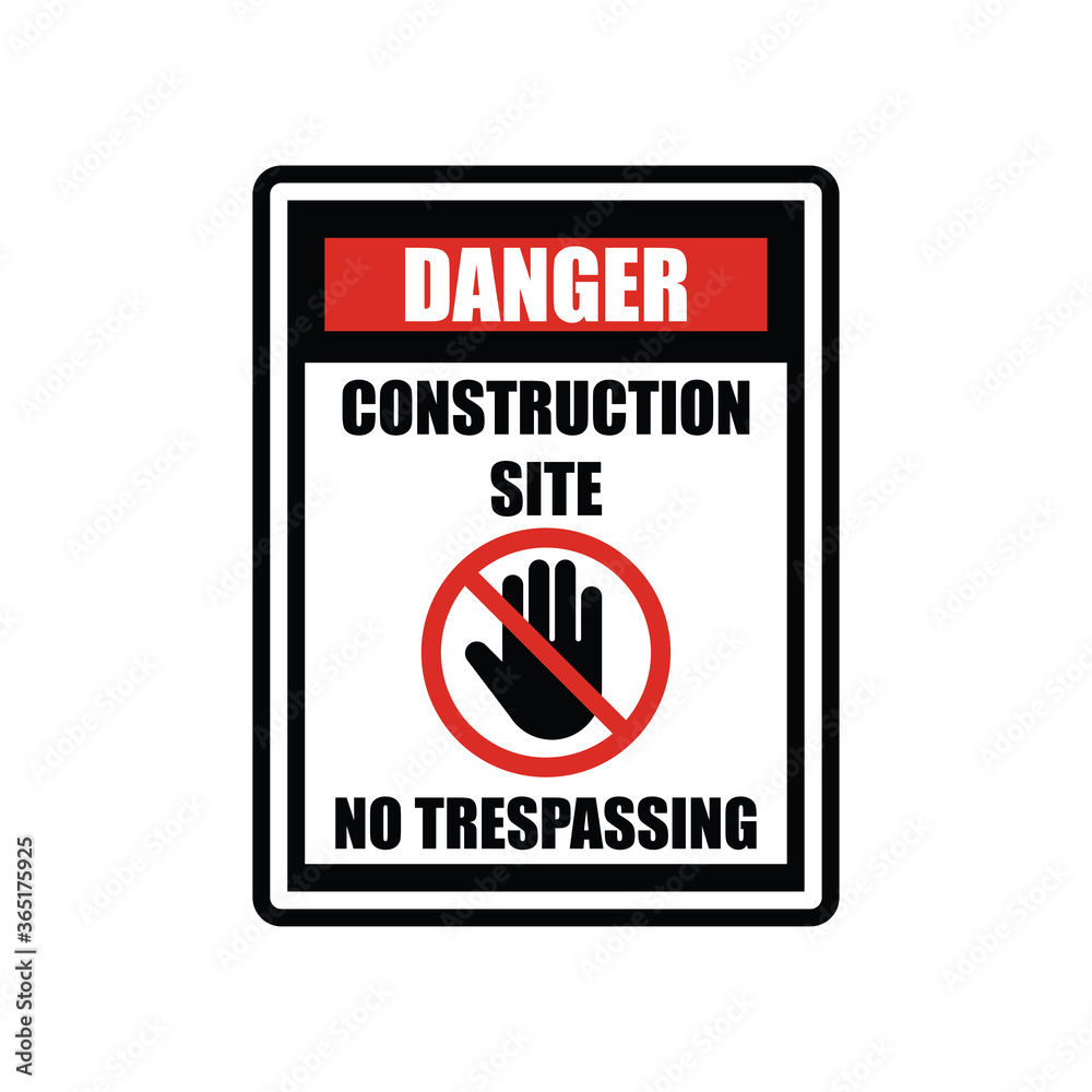 private property no trespassing warning sign for signboard or label. vector illustration private property no trespassing warning sign for signboard or label. vector illustration