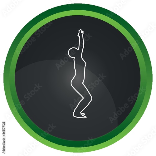 man practicing yoga