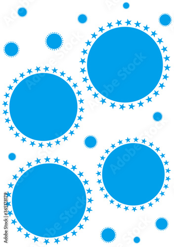 飛沫とウイルスのイメージのシンプルなデザインのフレーム イラスト ベクター	