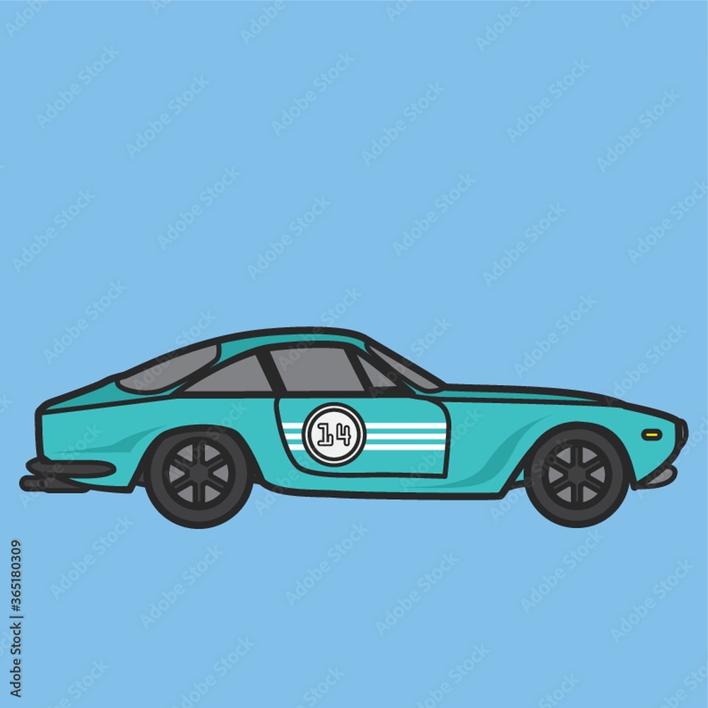 Fototapeta premium sports car