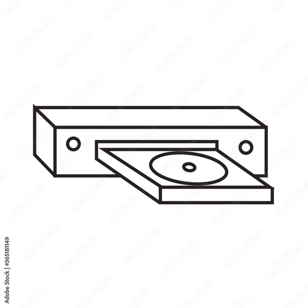 Obraz premium dvd player