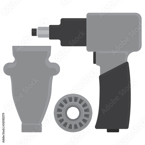 tyre fixing gun