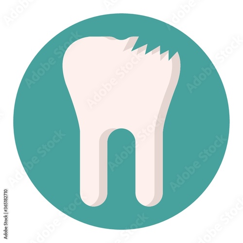 cracked tooth