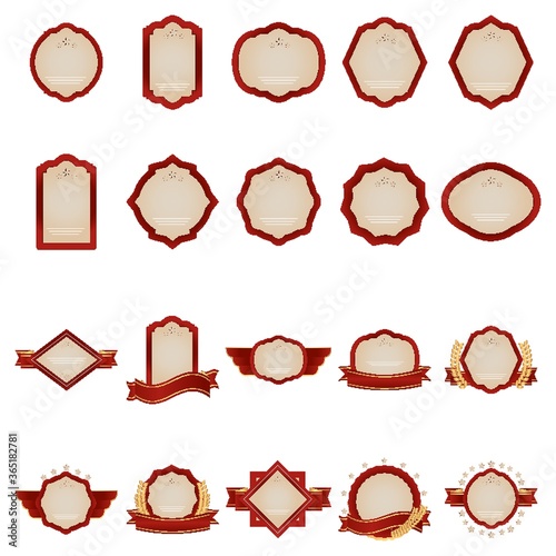set of labels