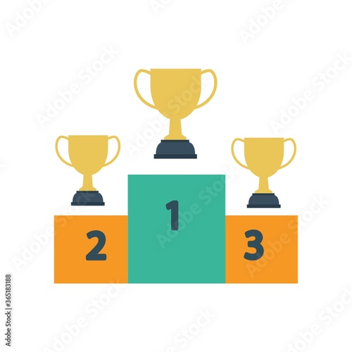 winner podium