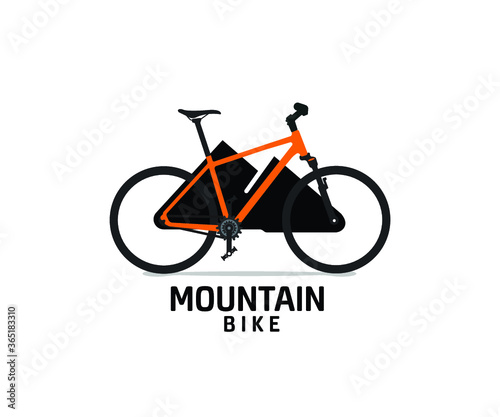 Mountain bike logo icon vector
Bicycle, mountain bike, bike icon logo Vector design