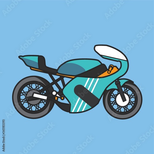 sports motorbike