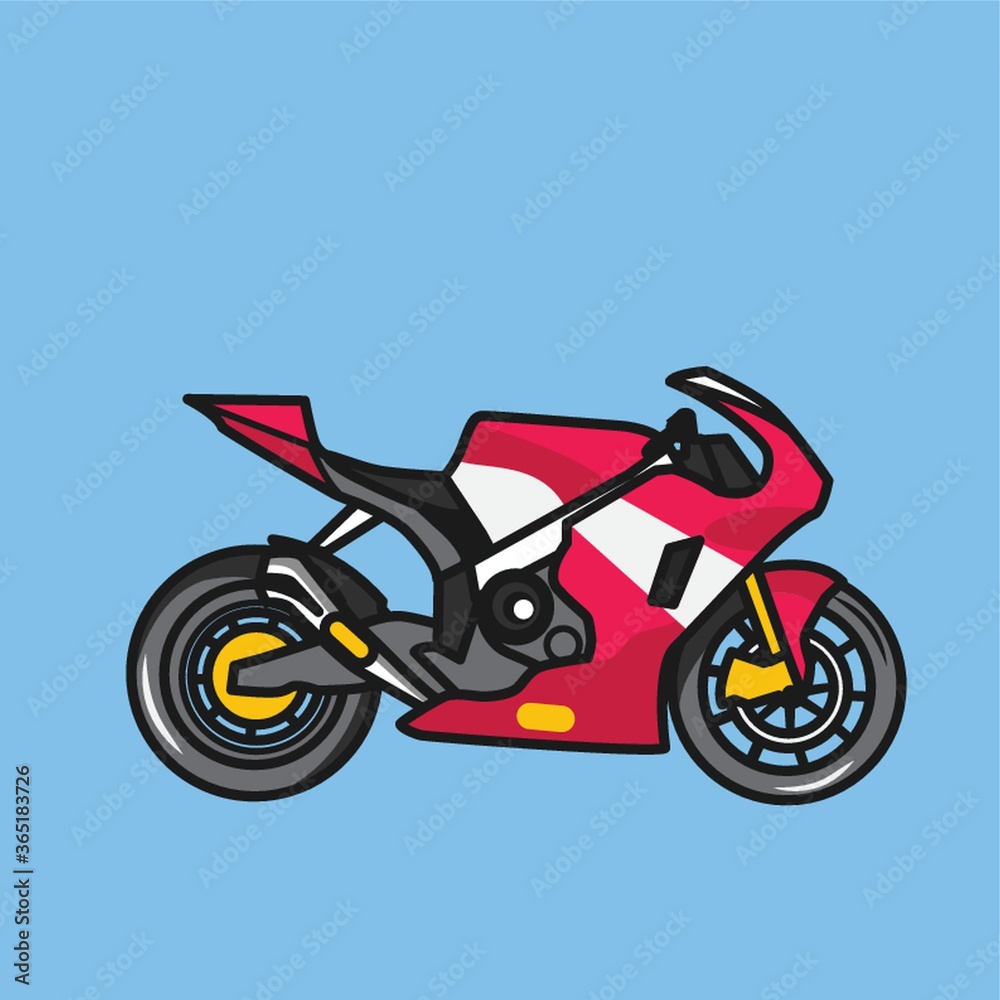 sports motorbike