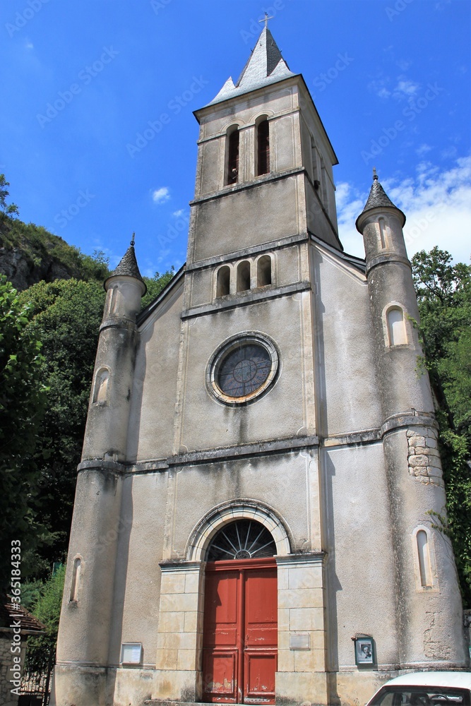 Fototapeta premium Eglise de Gluges (Lot)