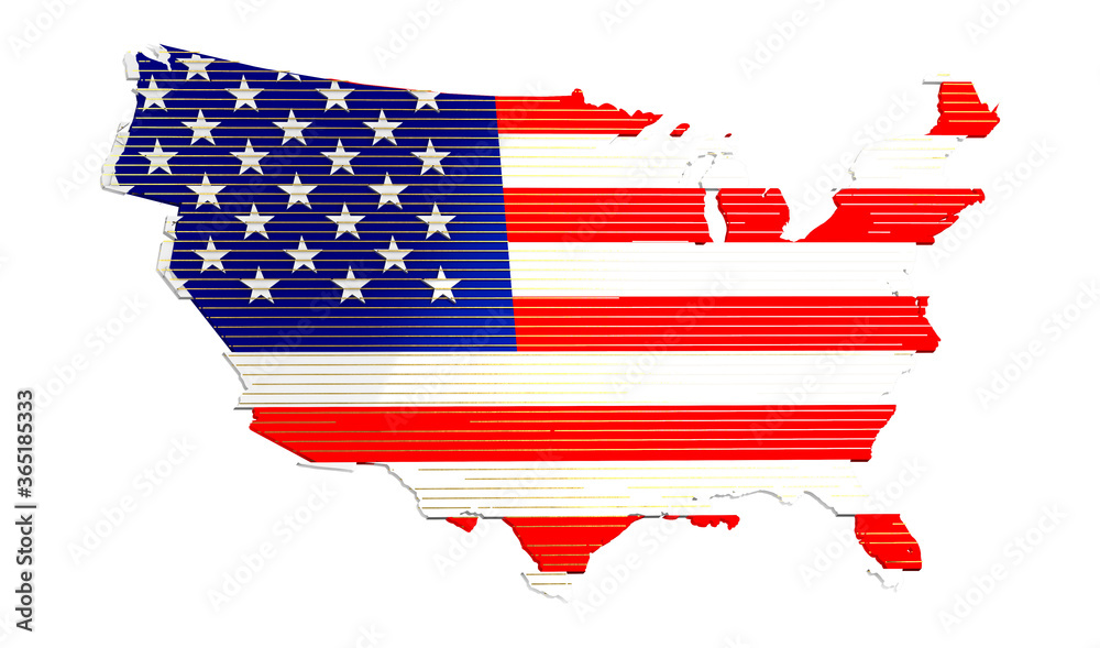america map flag nation us stars and stripes 3d america map flag nation us stars and stripes 3d